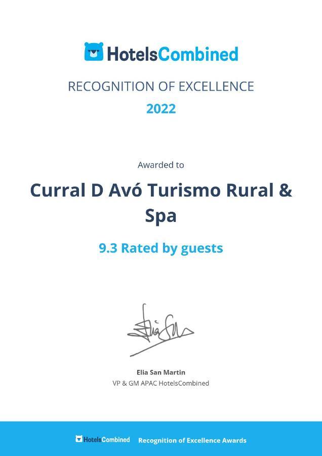 Curral D Avo Turismo Rural & Spa Cacarelhos Exterior foto